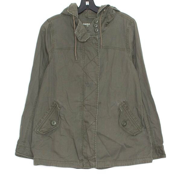 American Eagle Outfitters Jackets & Blazers - American Eagle Jacket Utility Gorpcore Casual Streetwear Military Green Small IU